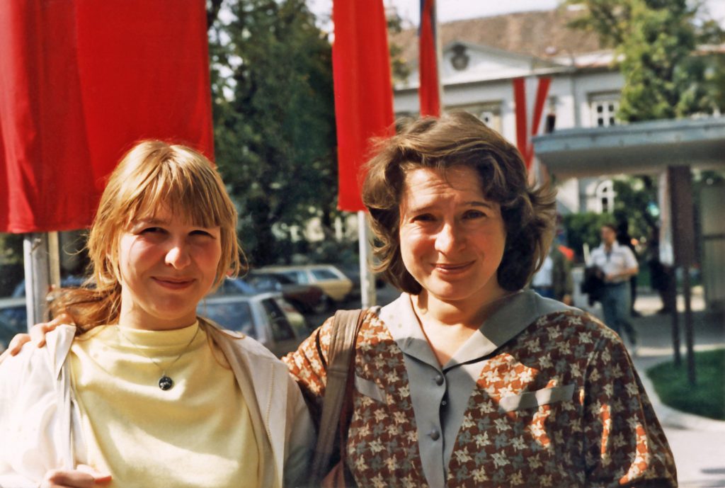 Portrait von Elisabeth Leonskaja, russische Pianistin und Heidi Schubert